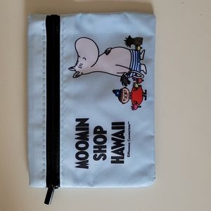 Moomin zipper card wallet/cosmetic bag